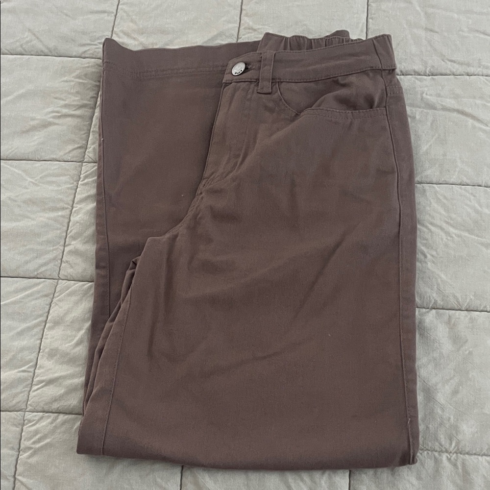 Pact Stretchy Wide-Leg Pants